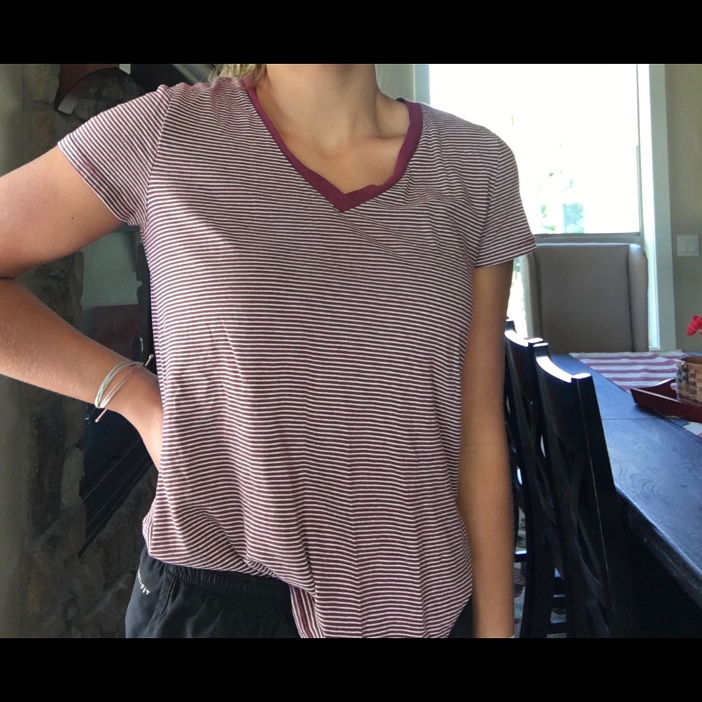 striped tee